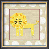 Katherine's Lion Art by Chariklia Zarris