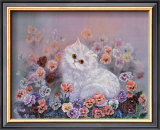 Kittens and Flowers IV Posters por Lily Chang Kittens and Flowers IV Posters por Lily Chang