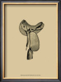 Antique Saddle I Poster