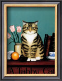 A Tabby Cat Prints by Susan Powers