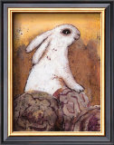 Rabbit Art by Silvana Crefcoeur