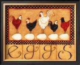 Eggs in a Row Posters by Dan Dipaolo