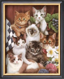 Kitties II Posters by Jenny Newland