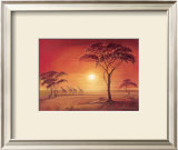 Etosha Posters by Leon Wells