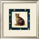Cat Sitting Posters by Mary Mackey