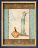 Aqua Fashion II Prints by Sophie Devereux