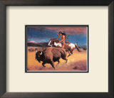 Indian Hunter Prints by M. Caroselli