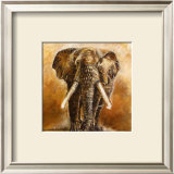 Elephant Posters by Olga Ilic