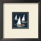 Midnight Ladybug Regatta Posters by Barbara Norris