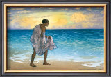 Hawaiian Fisherman Poster by Charles W. Bartlett