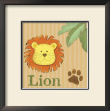 Safari Lion Posters by Smatsy Pants