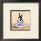 Teacup Bunny III Prints by Kari Phillips