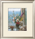 Still Life with Flowers and Chestnuts Posters by Malcolm Milne