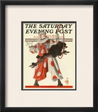 Circus Dog, c.1922 Framed Giclee Print by Joseph Christian Leyendecker
