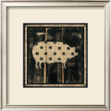 Polka Pig I Posters by Lisa Hilliker
