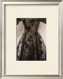 Black Dress Drawing Art by Richard Nott