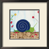 Margot the Snail Prints by Nicole Bohn