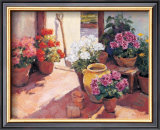 Flower Pots Prints by Edward Noott