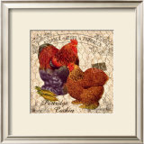 Country Partridge Cochin Framed Giclee Print