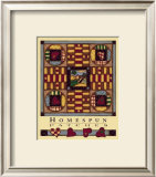 Homespun Patches Poster by Robin Betterley