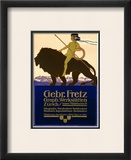 Gebr Fretz Framed Giclee Print by Carl Moos
