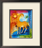 Jungle II, Giraffe Poster by B. Meunier