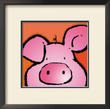 Pig Prints by Jean Paul