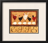 Eggs in a Row Prints by Dan Dipaolo