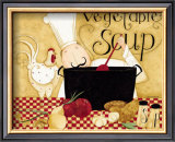 Vegetable Soup Prints by Dan Dipaolo