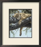 Lake Manyara Lioness Posters by Guy Coheleach