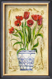 Ceramica con Tulipanes Posters by A. Vega