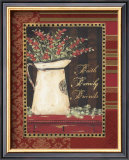 Faith Family Friends Poster by Jo Moulton