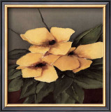Yellow Flowers II Print by Andre 