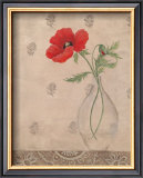 Perfect Poppy II Prints by Angela Ferrante