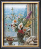 Still Life with Flowers and Chestnuts Posters by Malcolm Milne