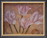 Pink Bouquet Prints by Rumi 