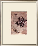 Antique Flowers III Prints by Jeanne Hughes