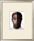 African Mask, no. 25 Art by Laurie Cooper