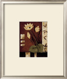 Lotus Silhouette I Prints by Krista Sewell