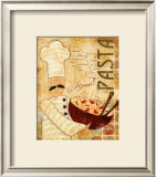 Pizza and Pasta II Print by Veronique 