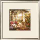 Shaded Courtyard I Prints by Mirabella 