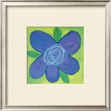 Purple Flower Prints by Stephanie Bauer