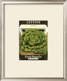 Lettuce Print
