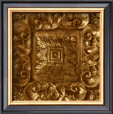 Copper Leaf Rosette Prints by George Caso