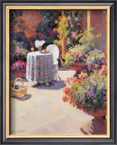 Garden Lunch and Basket Posters by Edward Noott