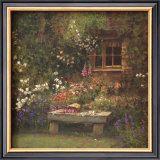 Little Brown Cottage Prints by Dwayne Warwick