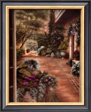 Wood Whitesell's Patio and Studio Prints by Betsy Brown