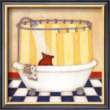 Shower Time Posters by Helga Sermat