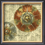 Vintage Rosette IV Prints