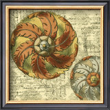 Vintage Rosette III Print